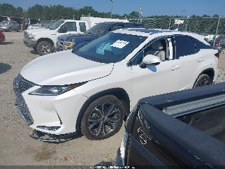2022 Lexus RX 450h, VIN 2T2HGMDA3NC088687. Фото 2 з 6 з аукціону IAAI. Каталог авто зі США OpenDataCar.