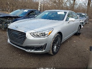 2019 Genesis G90, VIN KMHG34JA9KU050343. Фото 2 з 6 з аукціону IAAI. Каталог авто зі США OpenDataCar.