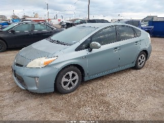 2012 Toyota Prius, VIN JTDKN3DU6C1528584. Фото 2 из 6 с аукциона IAAI. Каталог авто из США OpenDataCar.