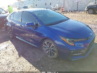 2021 Toyota Corolla, VIN 5YFS4MCE4MP063867. Фото 1 з 6 з аукціону IAAI. Каталог авто зі США OpenDataCar.