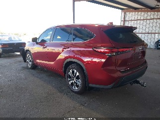 2023 Toyota Highlander, VIN 5TDKDRAH0PS033349. Фото 3 з 6 з аукціону IAAI. Каталог авто зі США OpenDataCar.