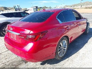 2021 Infiniti Q50, VIN JN1EV7BP9MM701017. Фото 4 з 6 з аукціону IAAI. Каталог авто зі США OpenDataCar.