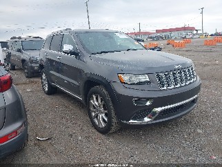 2014 Jeep Grand Cherokee, VIN 1C4RJFJG1EC510155. Photo 1 of 6 from IAAI auction. OpenDataCar US salvage catalog.