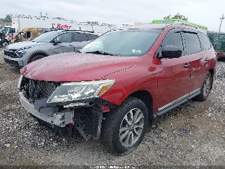 2013 Nissan Pathfinder, VIN 5N1AR2MM2DC601980. Фото 2 из 6 с аукциона IAAI. Каталог авто из США OpenDataCar.