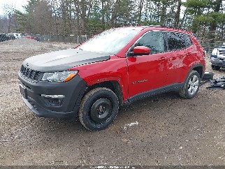 2018 Jeep Compass, VIN 3C4NJDBB4JT154725. Фото 2 из 6 с аукциона IAAI. Каталог авто из США OpenDataCar.