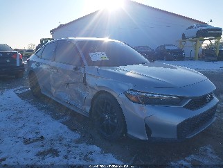 2025 Honda Civic Hybrid, VIN 2HGFE4F83SH353963. Фото 6 з 6 з аукціону IAAI. Каталог авто зі США OpenDataCar.