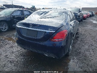 2016 Mercedes-benz C-Class, VIN 55SWF4KBXGU130490. Zdjęcie 4 z 6 z aukcji IAAI. Katalog aut z USA OpenDataCar.