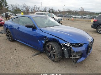 2021 Bmw M440i xDrive, VIN WBA13AR0XMCF60309. Фото 1 из 6 с аукциона IAAI. Каталог авто из США OpenDataCar.
