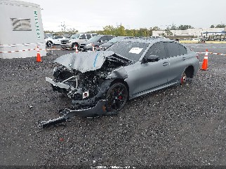 2025 Bmw M340i xDrive, VIN 3MW69FT06S8E95616. Photo 2 of 6 from IAAI auction. OpenDataCar US salvage catalog.