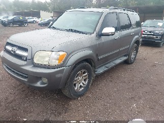 2007 Toyota Sequoia, VIN 5TDZT38A57S285041. Фото 2 из 6 с аукциона IAAI. Каталог авто из США OpenDataCar.
