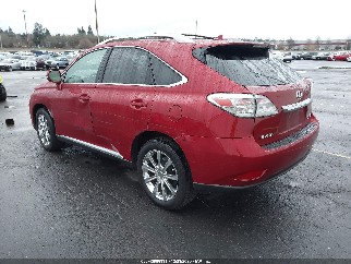 2010 Lexus RX 350, VIN JTJBK1BA7A2405449. Фото 3 з 6 з аукціону IAAI. Каталог авто зі США OpenDataCar.