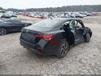 2024 Nissan Sentra, VIN 3N1AB8CV4RY273808. Фото 4 з 6 з аукціону IAAI. Каталог авто зі США OpenDataCar.