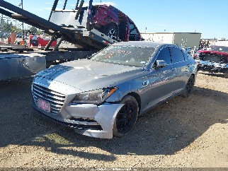 2015 Hyundai Genesis, VIN KMHGN4JE7FU071193. Фото 2 з 6 з аукціону IAAI. Каталог авто зі США OpenDataCar.