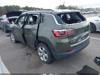 2018 Jeep Compass, VIN 3C4NJDBB0JT113072. Фото 3 з 6 з аукціону IAAI. Каталог авто зі США OpenDataCar.