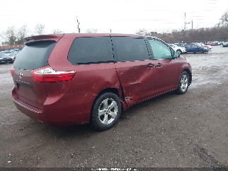 2017 Toyota Sienna, VIN 5TDZZ3DC6HS842398. Фото 4 з 6 з аукціону IAAI. Каталог авто зі США OpenDataCar.