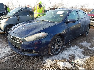 2013 Dodge Dart, VIN 1C3CDFBAXDD334114. Zdjęcie 2 z 6 z aukcji IAAI. Katalog aut z USA OpenDataCar.