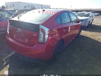 2013 Toyota Prius, VIN JTDKN3DU0D1730970. Фото 4 з 6 з аукціону IAAI. Каталог авто зі США OpenDataCar.