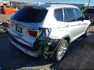 2014 Bmw X3, VIN 5UXWX9C54E0D39015. Фото 4 з 6 з аукціону IAAI. Каталог авто зі США OpenDataCar.