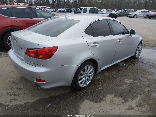 2008 Lexus IS 250, VIN JTHCK262285018072. Фото 4 из 6 с аукциона IAAI. Каталог авто из США OpenDataCar.