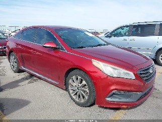 2015 Hyundai Sonata, VIN 5NPE34AF9FH081101. Фото 1 з 6 з аукціону IAAI. Каталог авто зі США OpenDataCar.