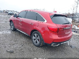 2019 Acura MDX, VIN 5J8YD3H30KL000087. Фото 3 з 6 з аукціону IAAI. Каталог авто зі США OpenDataCar.