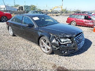 2013 Audi A8, VIN WAUR2AFD0DN023530. Фото 1 з 6 з аукціону IAAI. Каталог авто зі США OpenDataCar.