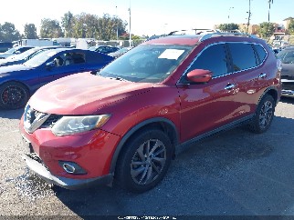 2016 Nissan Rogue, VIN 5N1AT2MV4GC748266. Фото 2 з 6 з аукціону IAAI. Каталог авто зі США OpenDataCar.