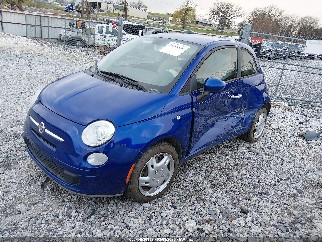 2013 Fiat 500, VIN 3C3CFFAR4DT674161. Фото 2 з 6 з аукціону IAAI. Каталог авто зі США OpenDataCar.