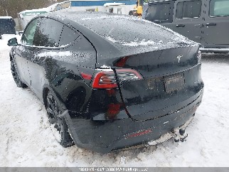 2022 Tesla Model Y, VIN 7SAYGDEE1NF414295. Фото 3 из 6 с аукциона IAAI. Каталог авто из США OpenDataCar.