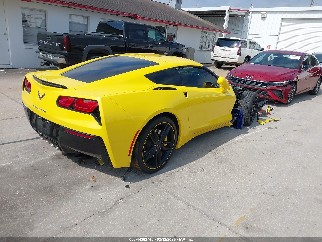 2019 Chevrolet Corvette Stingray, VIN 1G1YB2D7XK5122587. Фото 4 из 6 с аукциона IAAI. Каталог авто из США OpenDataCar.