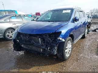 2017 Nissan Rogue, VIN 5N1AT2MTXHC882019. Zdjęcie 2 z 6 z aukcji IAAI. Katalog aut z USA OpenDataCar.