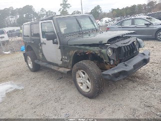 2008 Jeep Wrangler Unlimited, VIN 1J4GA39108L580444. Фото 1 з 6 з аукціону IAAI. Каталог авто зі США OpenDataCar.