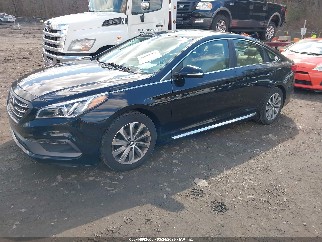 2015 Hyundai Sonata, VIN 5NPE34AF7FH122261. Zdjęcie 2 z 6 z aukcji IAAI. Katalog aut z USA OpenDataCar.