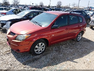 2004 Pontiac Vibe, VIN 5Y2SL62884Z439695. Фото 2 з 6 з аукціону IAAI. Каталог авто зі США OpenDataCar.