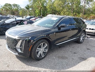 2024 Cadillac LYRIQ, VIN 1GYKPMRK3RZ105862. Фото 2 з 6 з аукціону IAAI. Каталог авто зі США OpenDataCar.