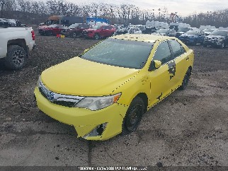 2014 Toyota Camry, VIN 4T1BD1FKXEU112005. Photo 2 of 6 from IAAI auction. OpenDataCar US salvage catalog.