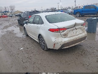 2022 Toyota Corolla, VIN JTDEAMDE3N3006574. Фото 3 з 6 з аукціону IAAI. Каталог авто зі США OpenDataCar.
