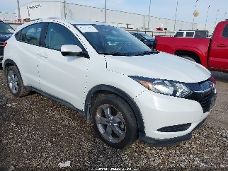 2016 Honda HR-V, VIN 3CZRU5H3XGM739935. Фото 1 з 6 з аукціону IAAI. Каталог авто зі США OpenDataCar.