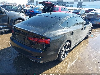 2025 Audi A5 Sportback, VIN WAUFACF58SA018509. Фото 4 з 6 з аукціону IAAI. Каталог авто зі США OpenDataCar.