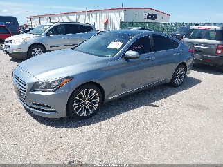 2015 Hyundai Genesis, VIN KMHGN4JEXFU048538. Фото 2 з 6 з аукціону IAAI. Каталог авто зі США OpenDataCar.