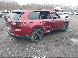 2021 Jeep Grand Cherokee L, VIN 1C4RJKAG9M8153334. Photo 4 of 6 from IAAI auction. OpenDataCar US salvage catalog.