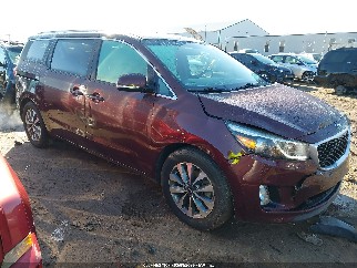 2015 Kia Sedona, VIN KNDMC5C16F6018082. Фото 1 з 6 з аукціону IAAI. Каталог авто зі США OpenDataCar.