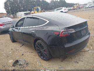 2020 Tesla Model 3, VIN 5YJ3E1EBXLF600884. Фото 3 из 6 с аукциона IAAI. Каталог авто из США OpenDataCar.