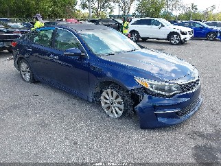 2016 Kia Optima, VIN 5XXGU4L38GG072122. Фото 1 з 6 з аукціону IAAI. Каталог авто зі США OpenDataCar.
