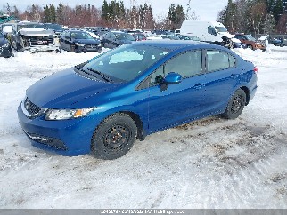2013 Honda Civic, VIN 2HGFB2F45DH020239. Фото 2 з 6 з аукціону IAAI. Каталог авто зі США OpenDataCar.