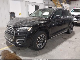2021 Audi Q5, VIN WA1AAAFY6M2083118. Фото 2 з 6 з аукціону IAAI. Каталог авто зі США OpenDataCar.
