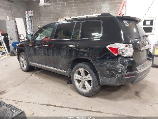 2013 Toyota Highlander, VIN 5TDDK3EH2DS259829. Photo 3 of 6 from IAAI auction. OpenDataCar US salvage catalog.