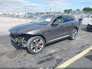 2021 Jaguar F-Pace, VIN SADCJ2EX1MA684539. Фото 2 з 6 з аукціону IAAI. Каталог авто зі США OpenDataCar.