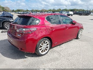 2011 Lexus CT 200h, VIN JTHKD5BH5B2042781. Фото 4 з 6 з аукціону IAAI. Каталог авто зі США OpenDataCar.
