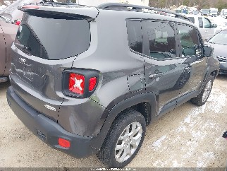 2017 Jeep Renegade, VIN ZACCJBBB3HPG20707. Фото 4 из 6 с аукциона IAAI. Каталог авто из США OpenDataCar.